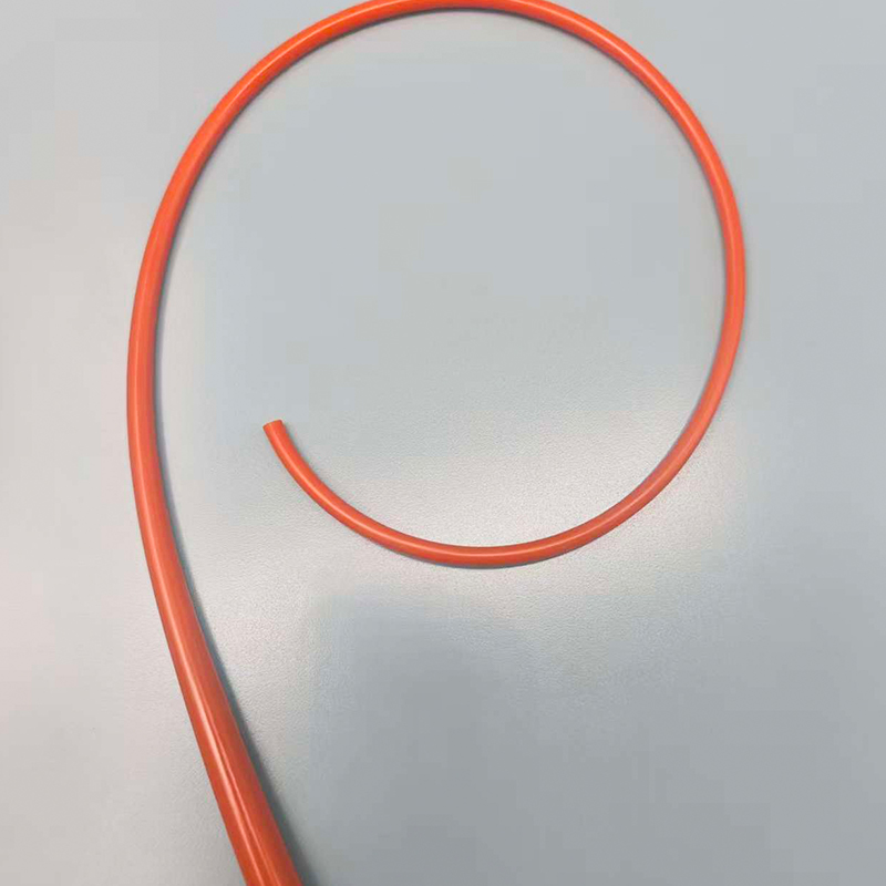 PVC drain tube with reducing diameter